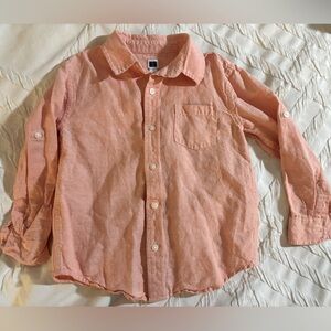 Janie and Jack button-down long-sleeved shirt (Little kids Size 4)